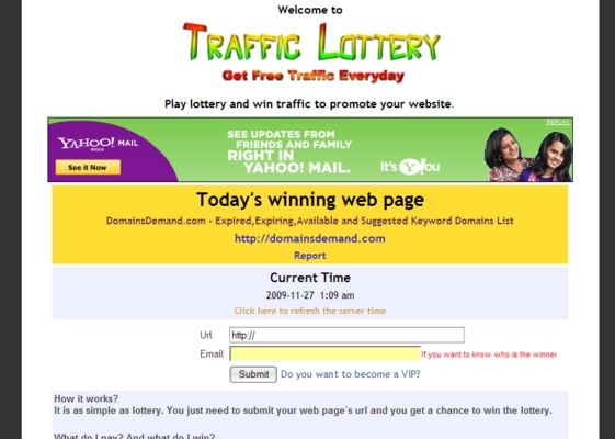 Product picture Traffic Lottery Script w/ MRR