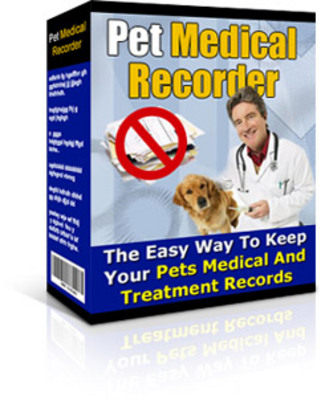 Product picture Pet Medical Recorder and Free Bonus w/MRR